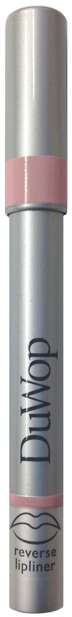 DuWop Reverse Lipliner pencil tip close-up highlighting smooth matte texture