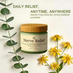 DYALE in nighttime bathroom routine showing calming evening use