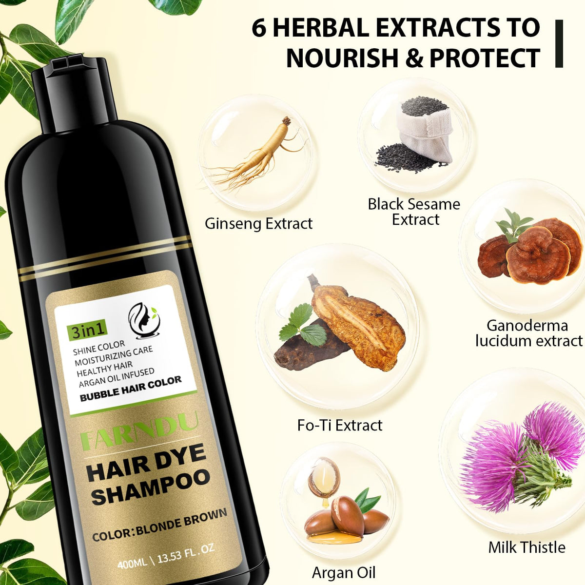 DYEING 221 BC application on dry hair in bathroom, demonstrating simple in-home use