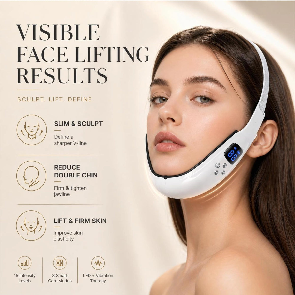 Dyews close-up of soft-touch adjustable strap highlighting comfortable ergonomic fit