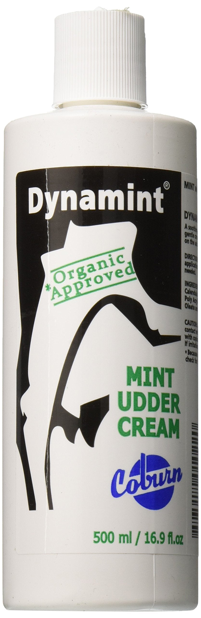 Dynamint front packaging showing 500ml bottle and clear label for easy handling