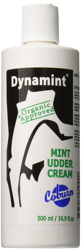 Dynamint front packaging showing 500ml bottle and clear label for easy handling
