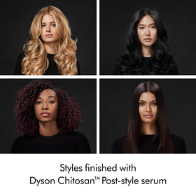 Dyson Chitosan ingredient list highlighting chitosan and hyaluronic acid