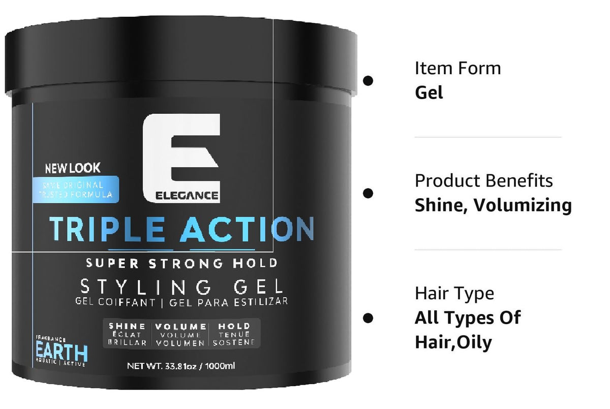 E Elegance open jar texture close-up showing creamy gel for smooth application