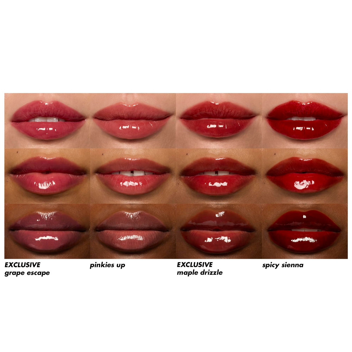 e.l.f. four shades arranged to display color variety for everyday looks