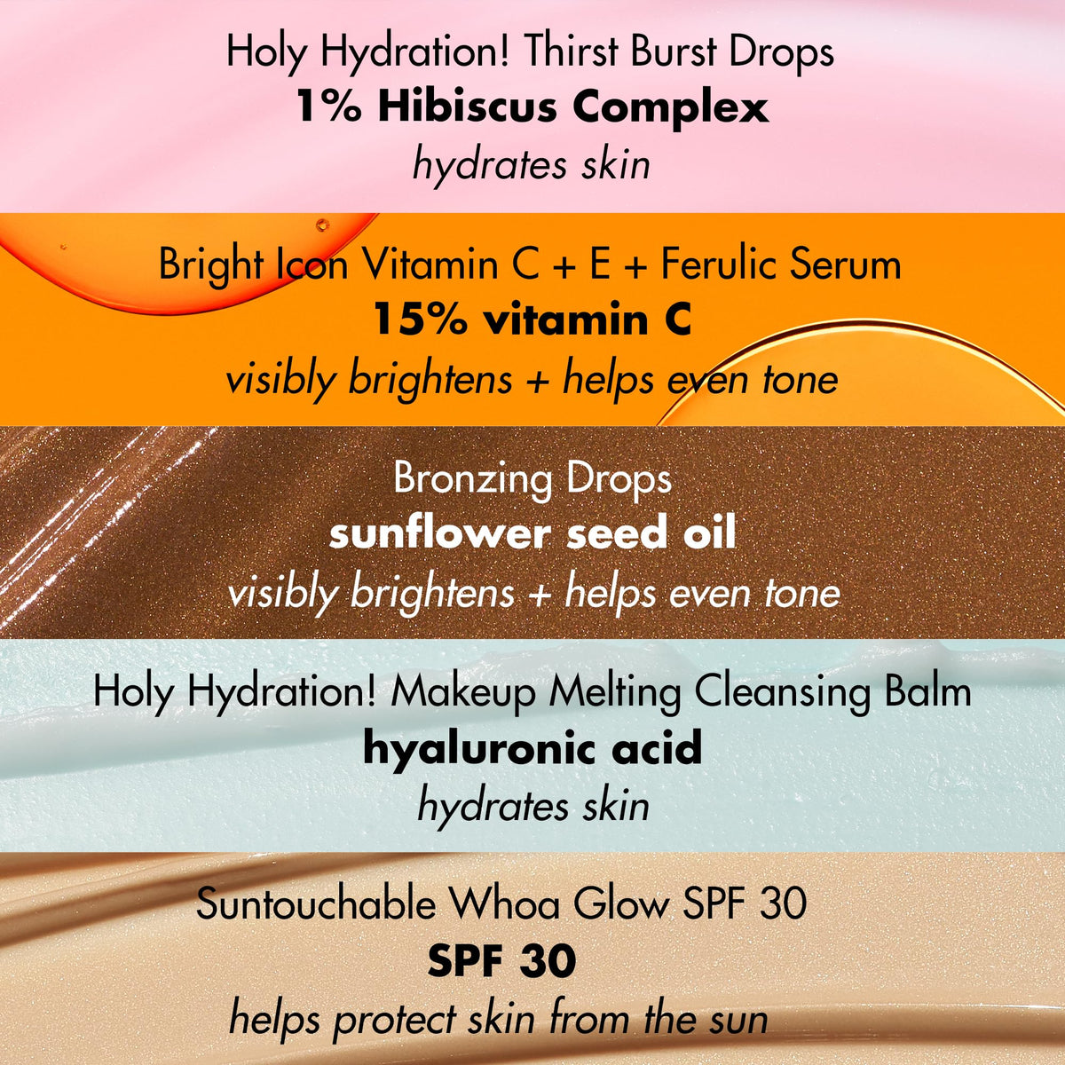 e.l.f. thirst burst drops pump showing lightweight hydration for dewy skin