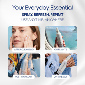 e11ement on bathroom counter styled lifestyle showing daily routine benefit easy integration