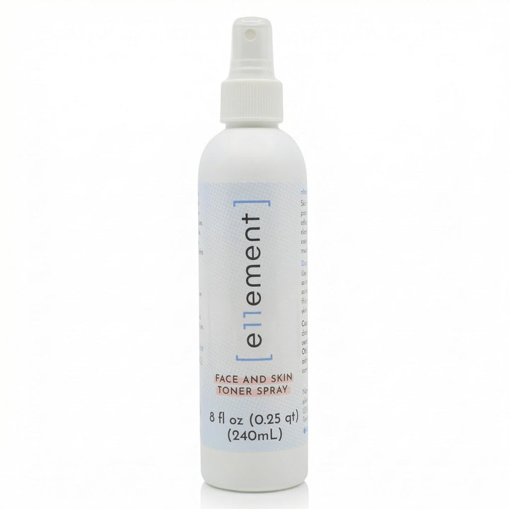 e11ement front packaging 8oz showing bottle and label benefit gentle cleansing