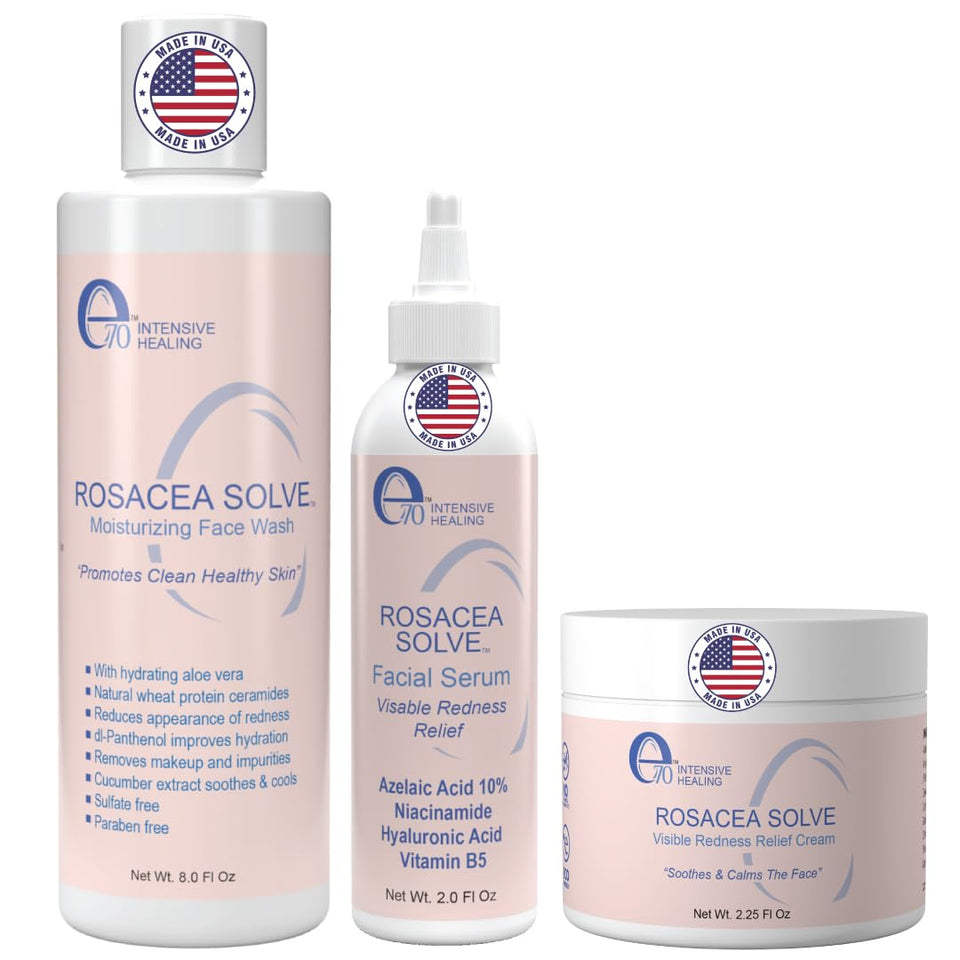 e70 front packaging showing full three-piece set and clear labeling benefit
