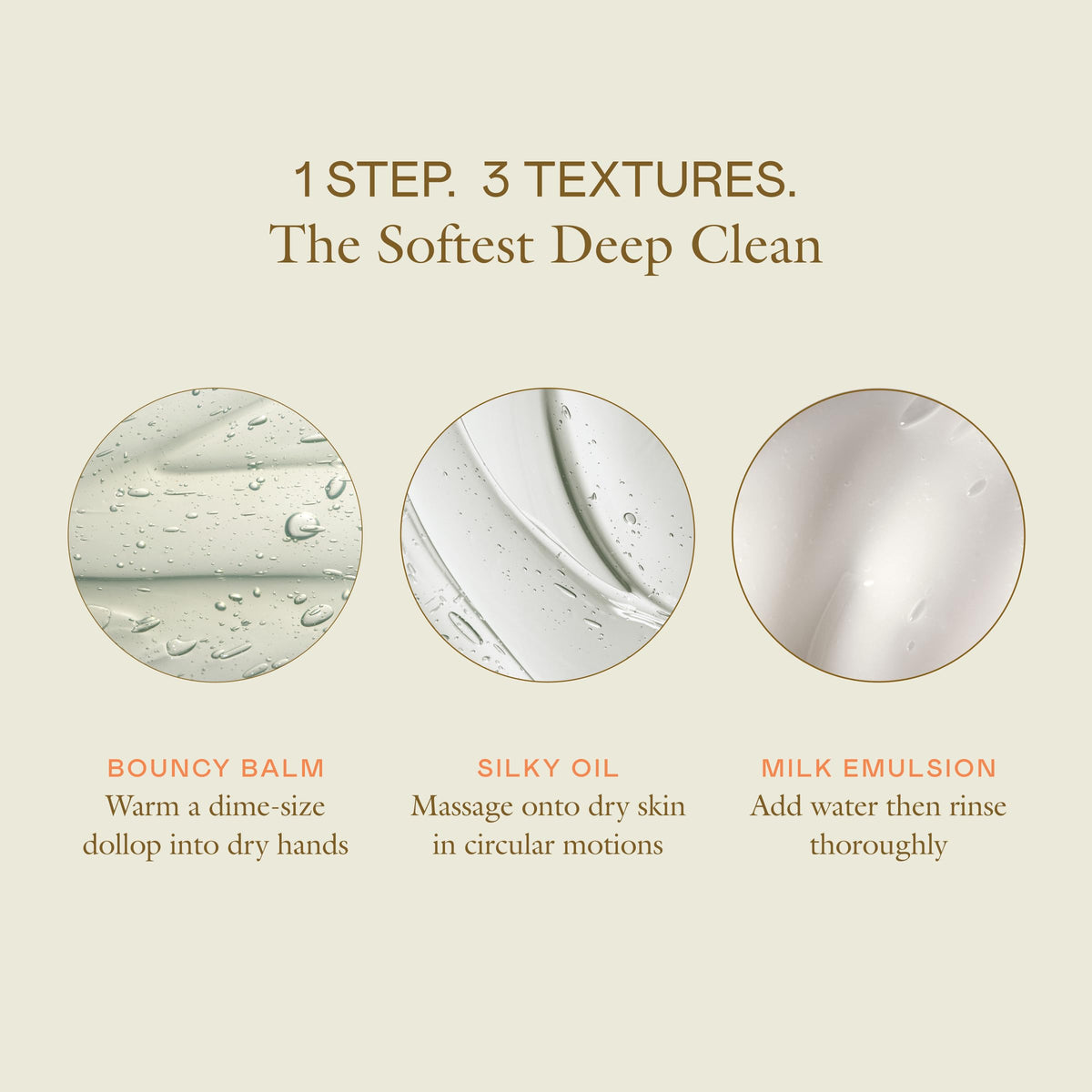 EADEM application on face showing makeup dissolving and gentle massage benefit