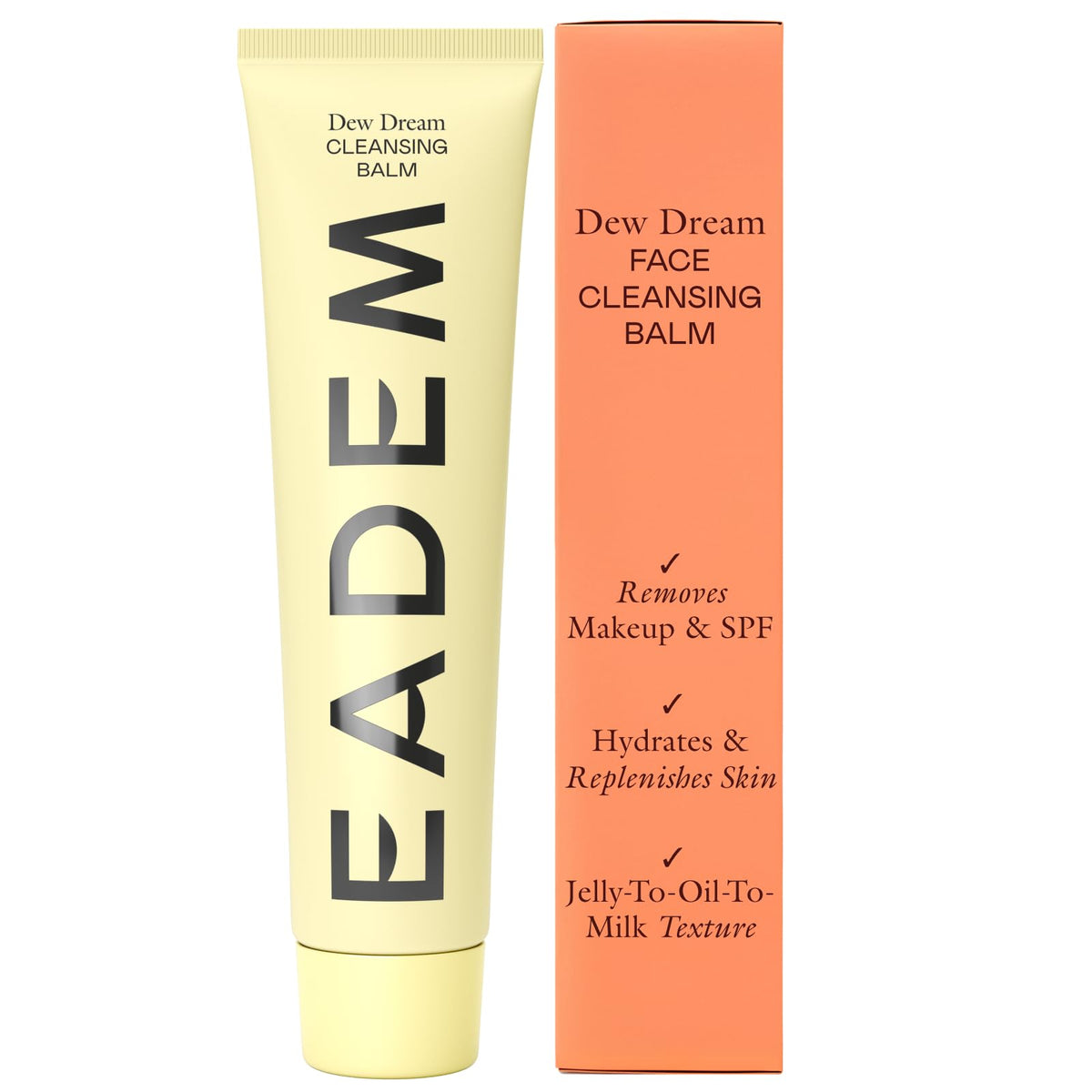 EADEM front packaging showing jar and size with clean branding benefit
