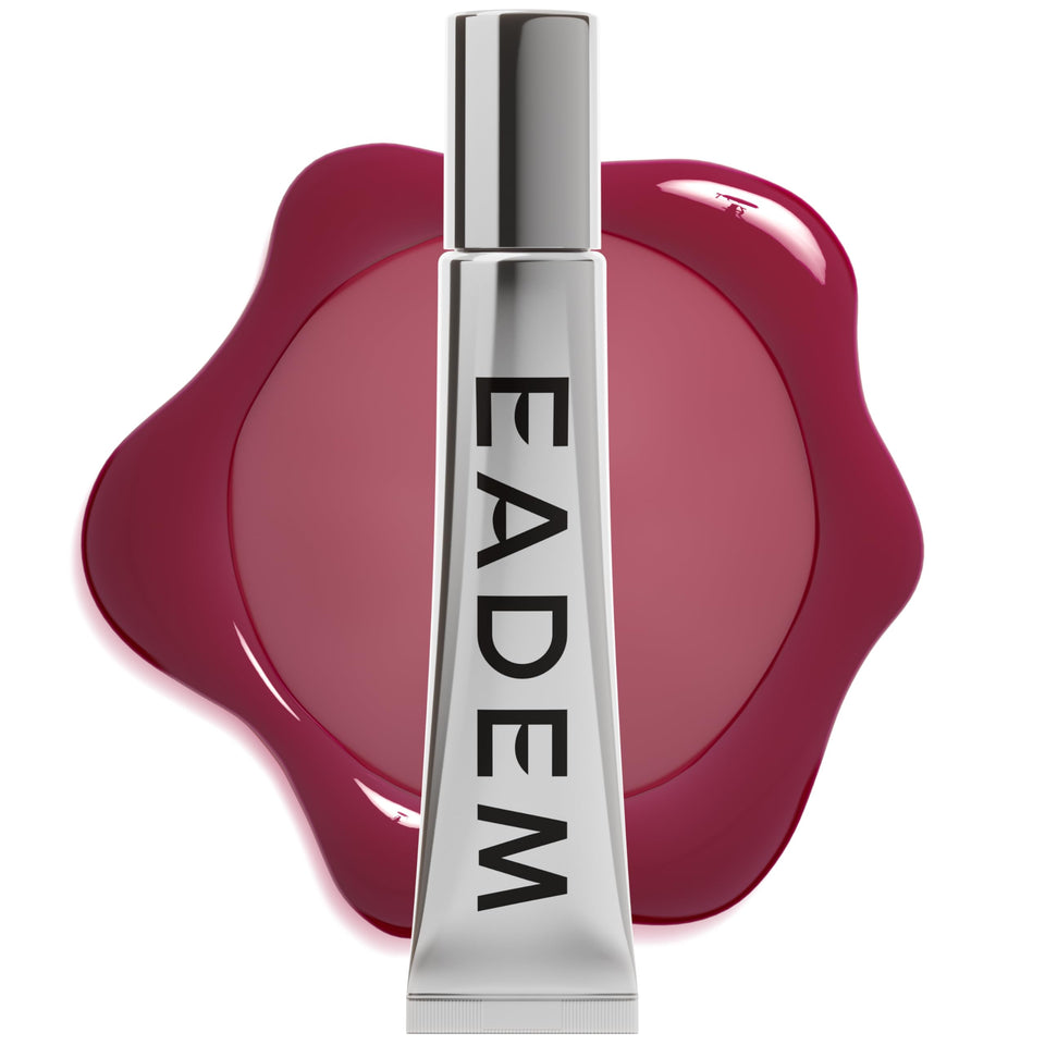 EADEM front packaging showing Bissap Glaze and compact design for travel