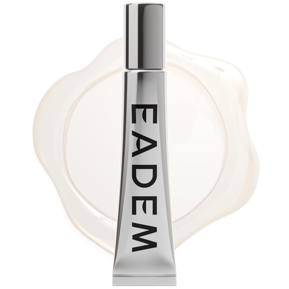 EADEM front packaging showing Le Chouchou clear gloss and sleek jar