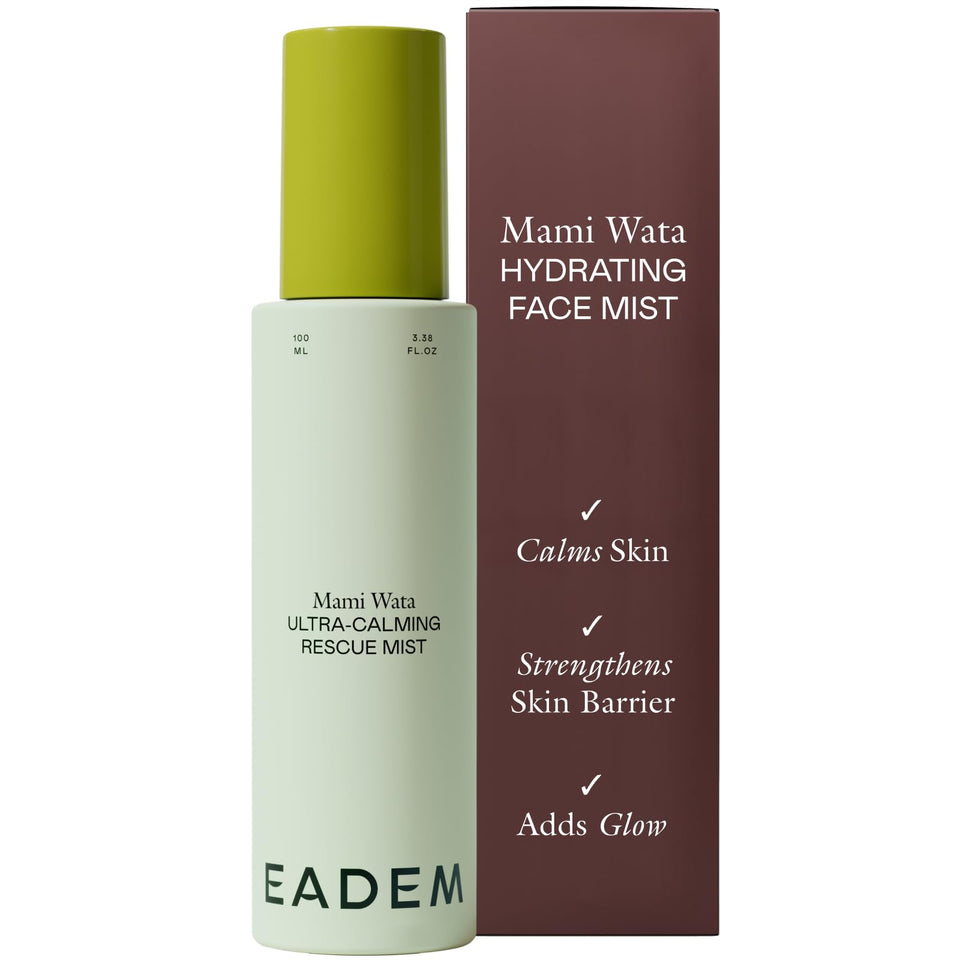 EADEM bottle front packaging showing calm design and 100 ml size for easy identification