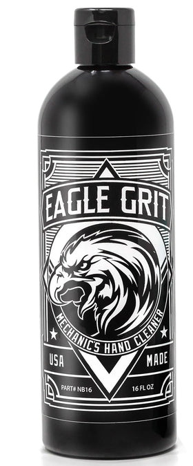Eagle Grit front packaging shows 16 oz bottle and product benefits clearly