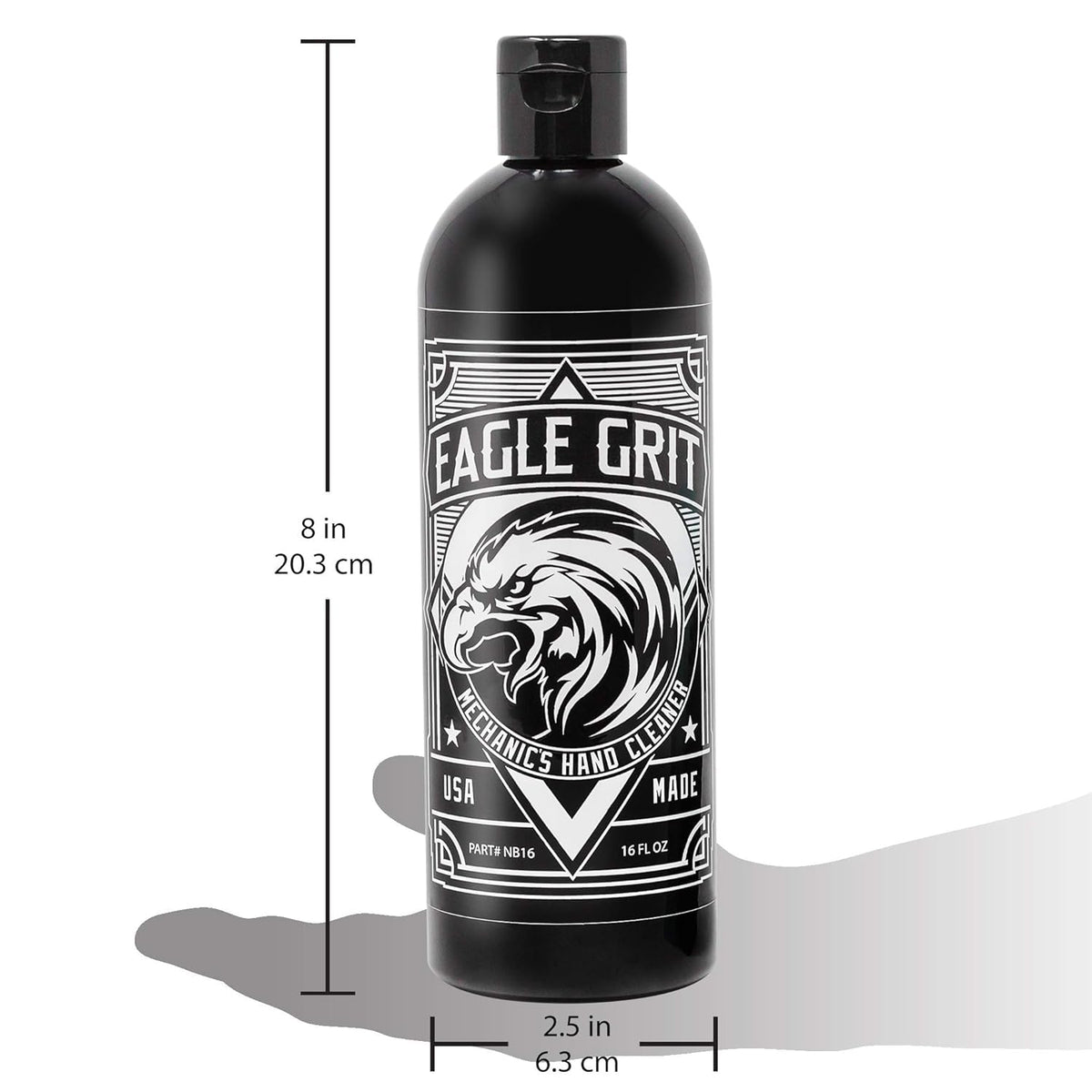 Eagle Grit lifestyle scene in workshop demonstrates practical cleaning benefit