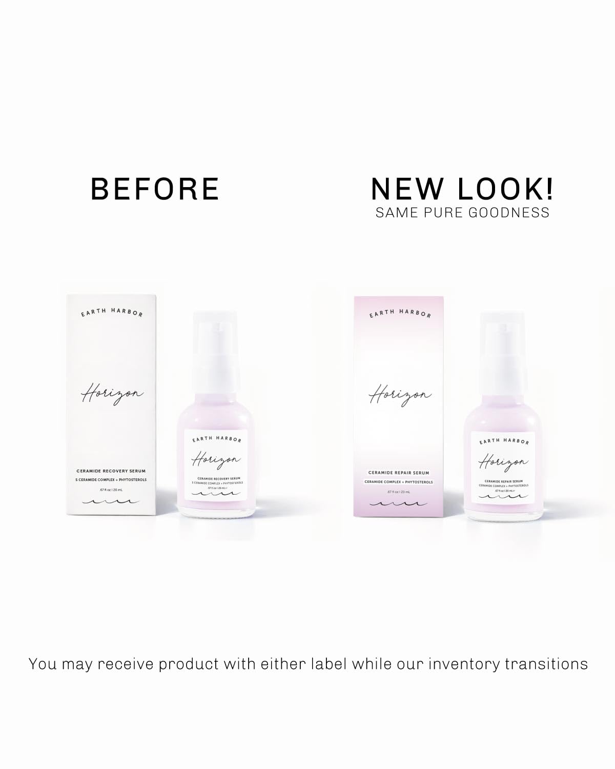 Earth Harbor before and after skin texture comparison showing smoother skin