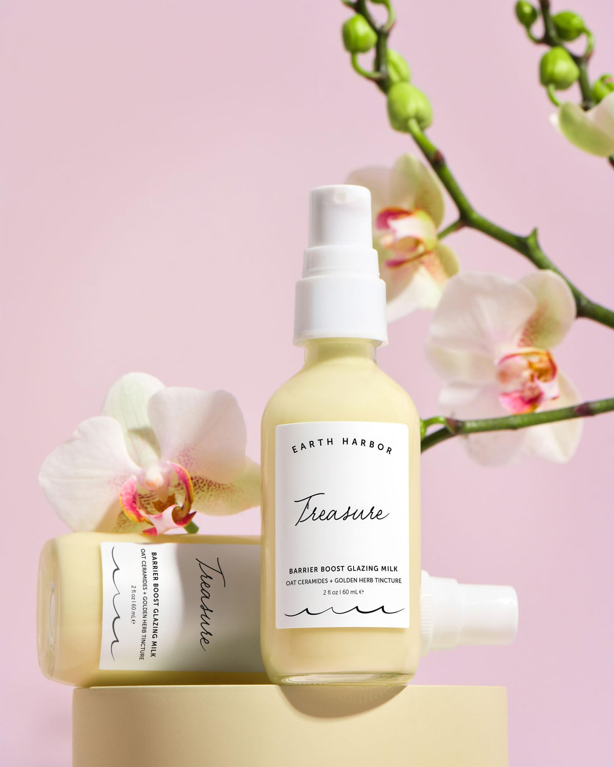 Earth Harbor sea buckthorn and turmeric ingredients highlighting antioxidant nourishment