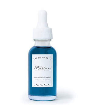 Earth Harbor front packaging showing ampoule and benefits