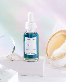 Earth Harbor botanical ingredients flatlay illustrating natural actives