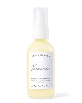 Earth Harbor front packaging showing bottle and label for easy identification and elegance