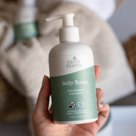 Earth Mama belly butter two-pack boxed ready for storage or gifting