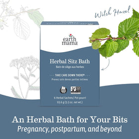 Earth Mama product label and ingredients list for ingredient transparency