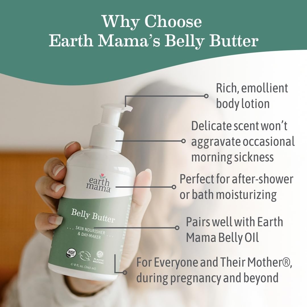 Earth Mama open jar texture creamy butter hydrating visual