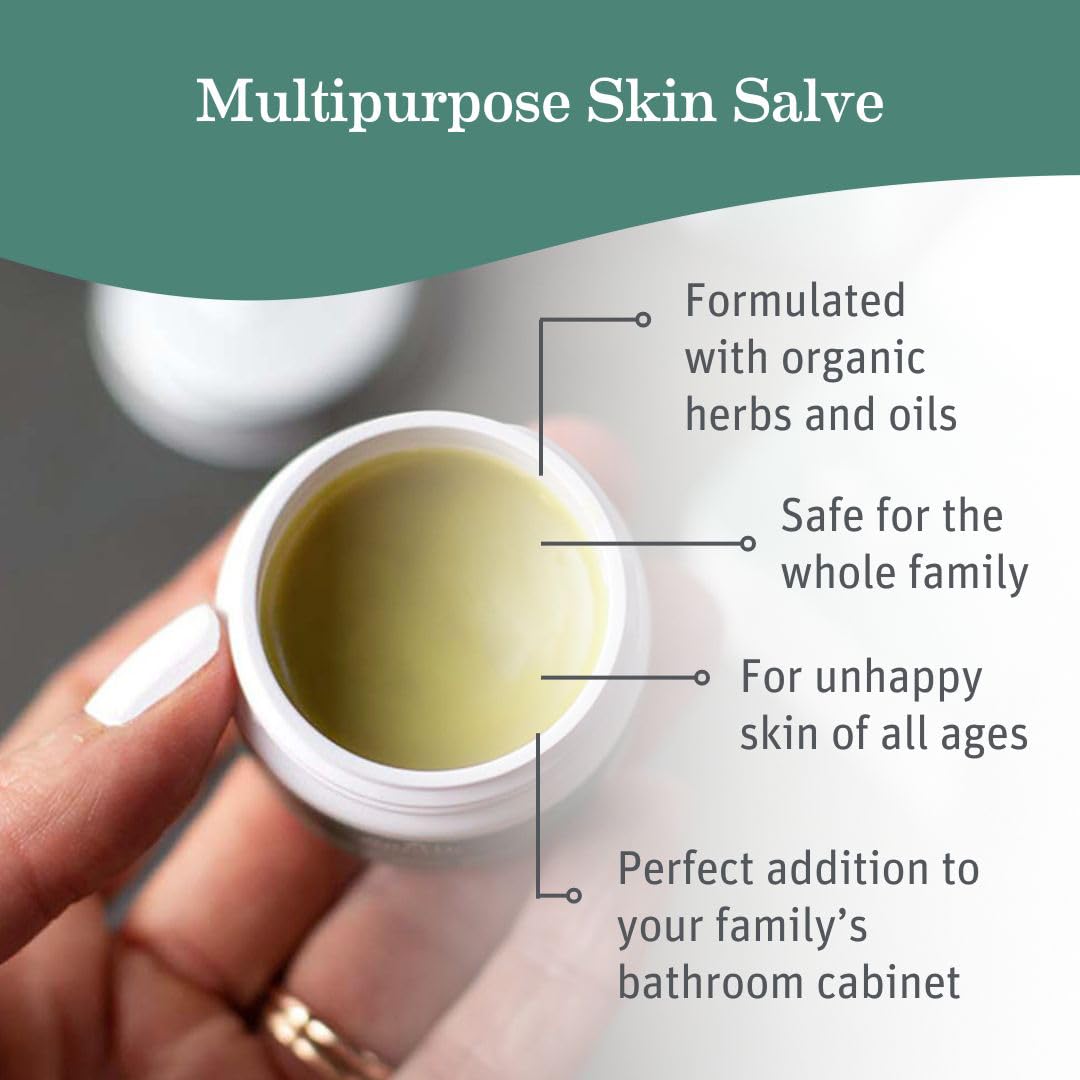 Earth Mama open tin showing creamy balm texture for easy application