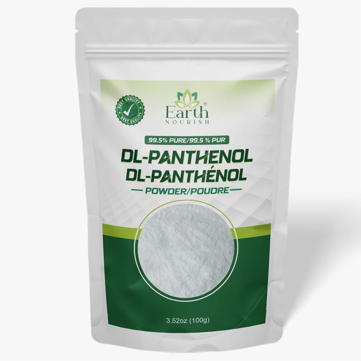 Earth Nourish front packaging showing product and clear labeling benefits