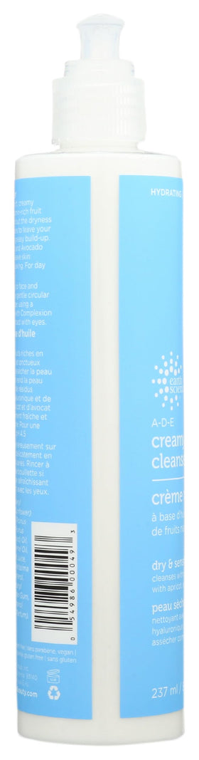 Earth Therapeutics dissolving makeup before and after to show effective removal benefit