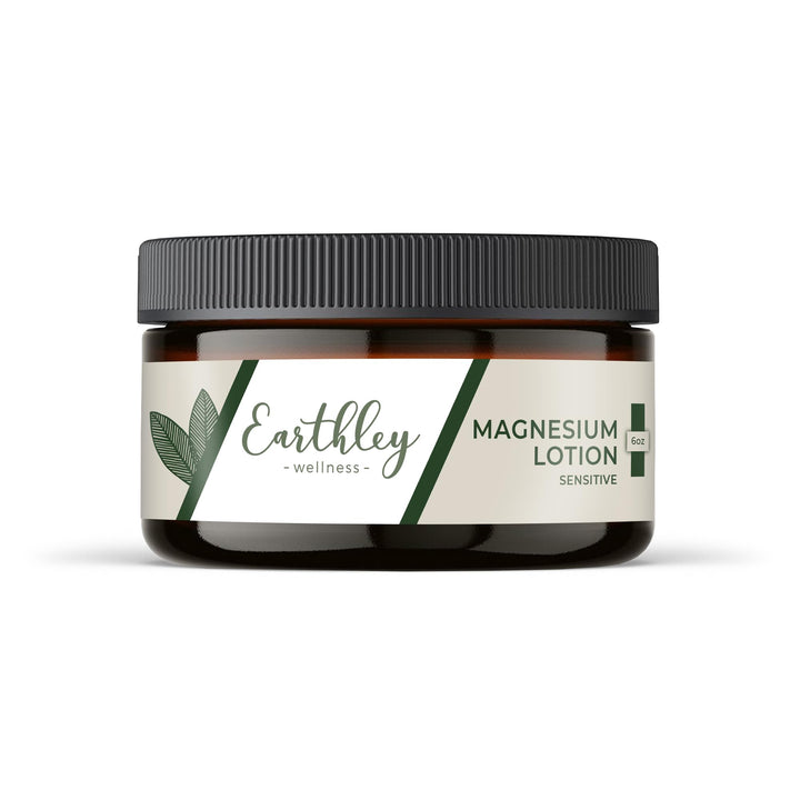 Earthley Wellness front jar view showing label and jar design for clear identification