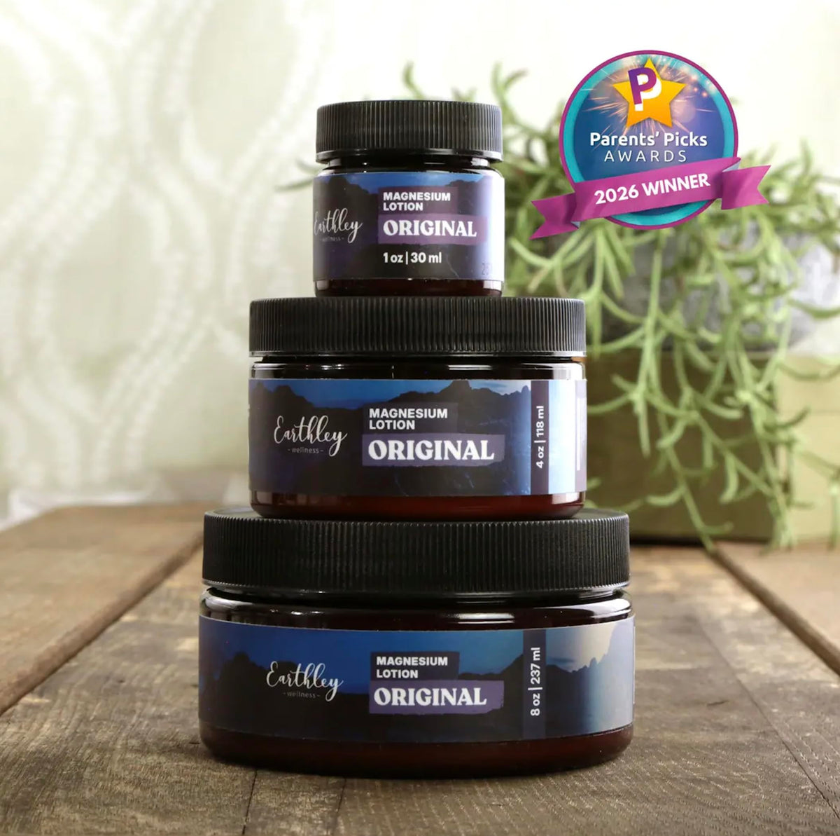 Earthley Wellness in bathroom nighttime routine setup promoting calming bedtime ritual