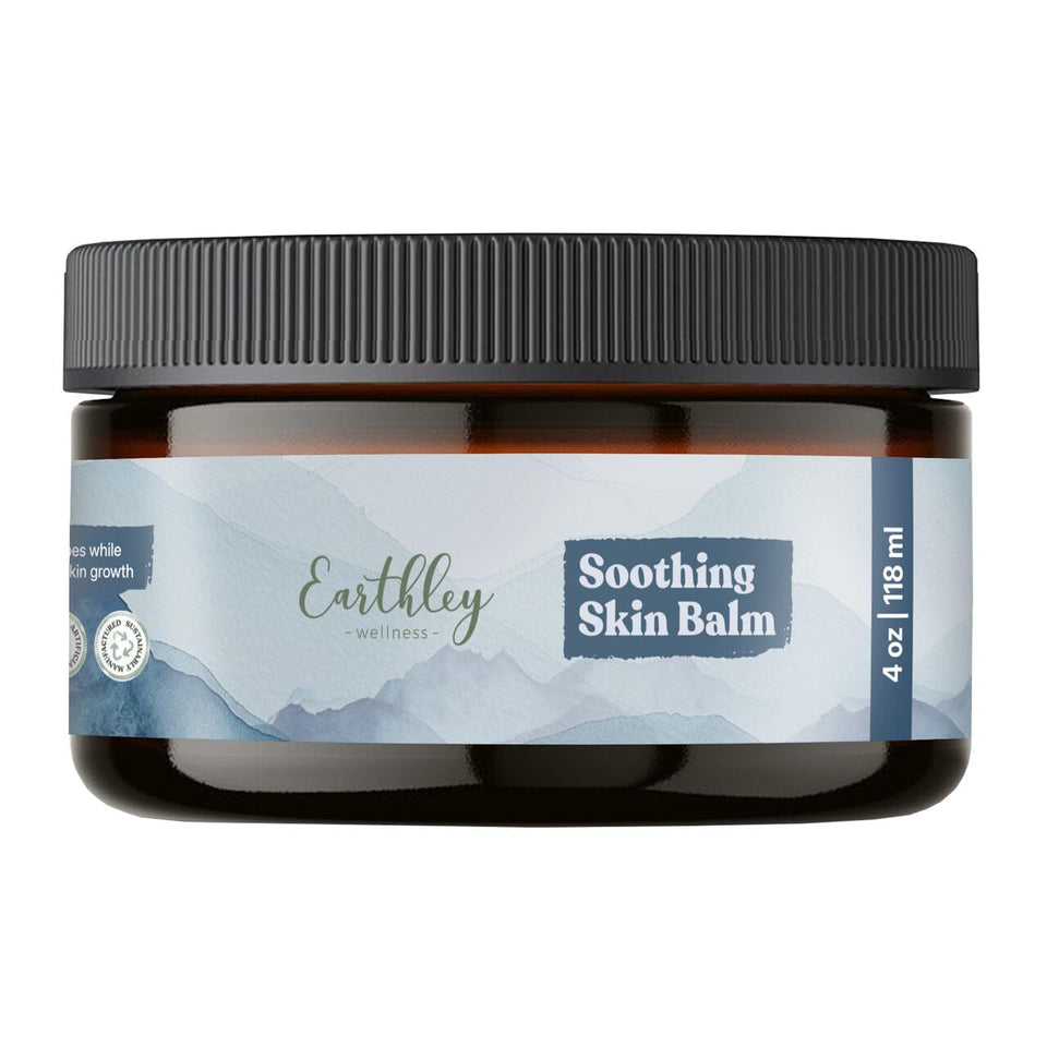 Earthley Wellness jar front view showing packaging and product name benefit hydrate