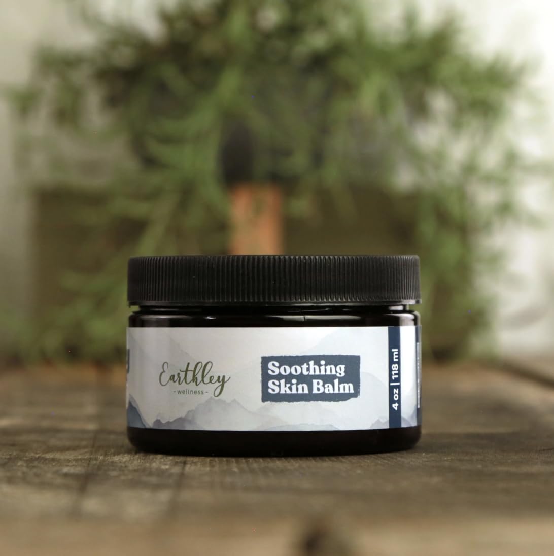 Earthley Wellness applied to hand and elbow demonstrating targeted relief