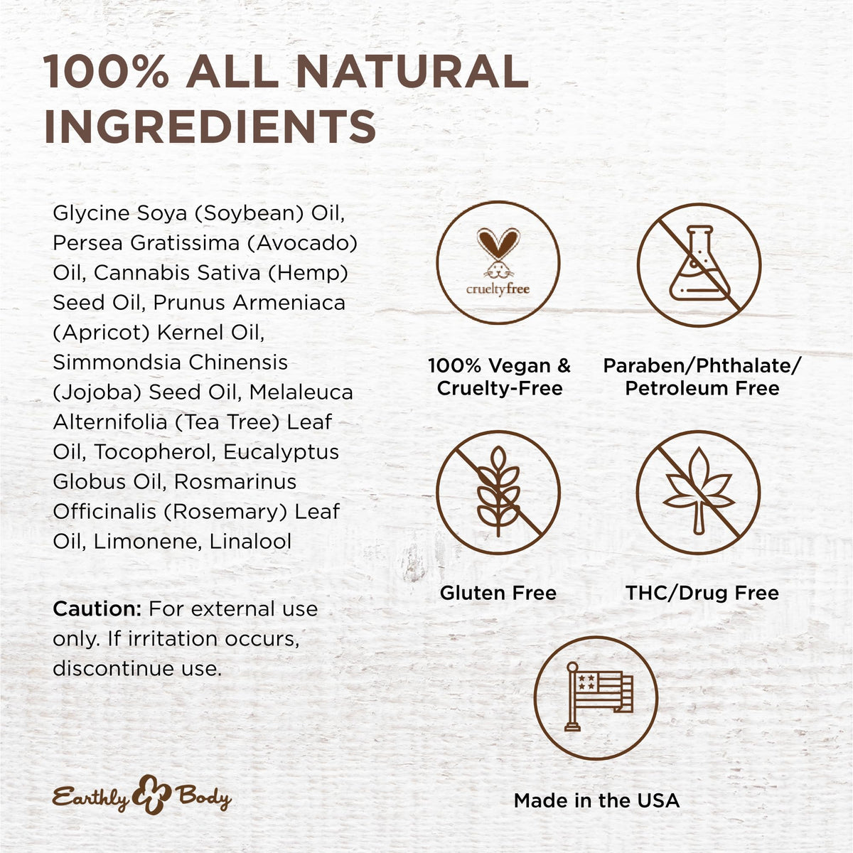 Earthly Body oil applied to cuticle highlighting softened nails and hydration