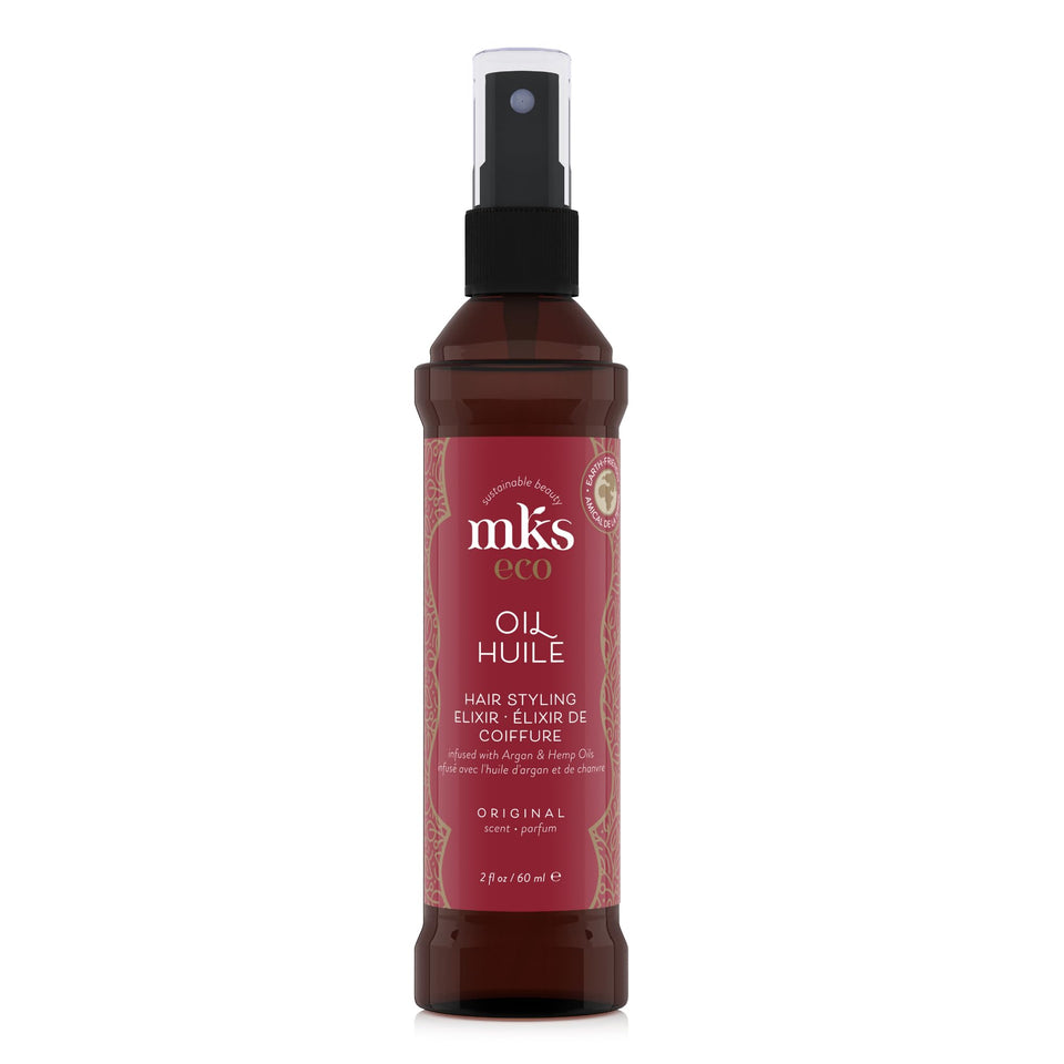 Earthly Body front bottle showing label and 2 fl oz size for clear product ID and benefit