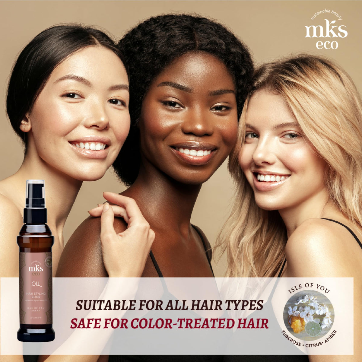 Earthly Body MKS eco Oil label close-up emphasizing vegan and cruelty-free claims and ingredient clarity