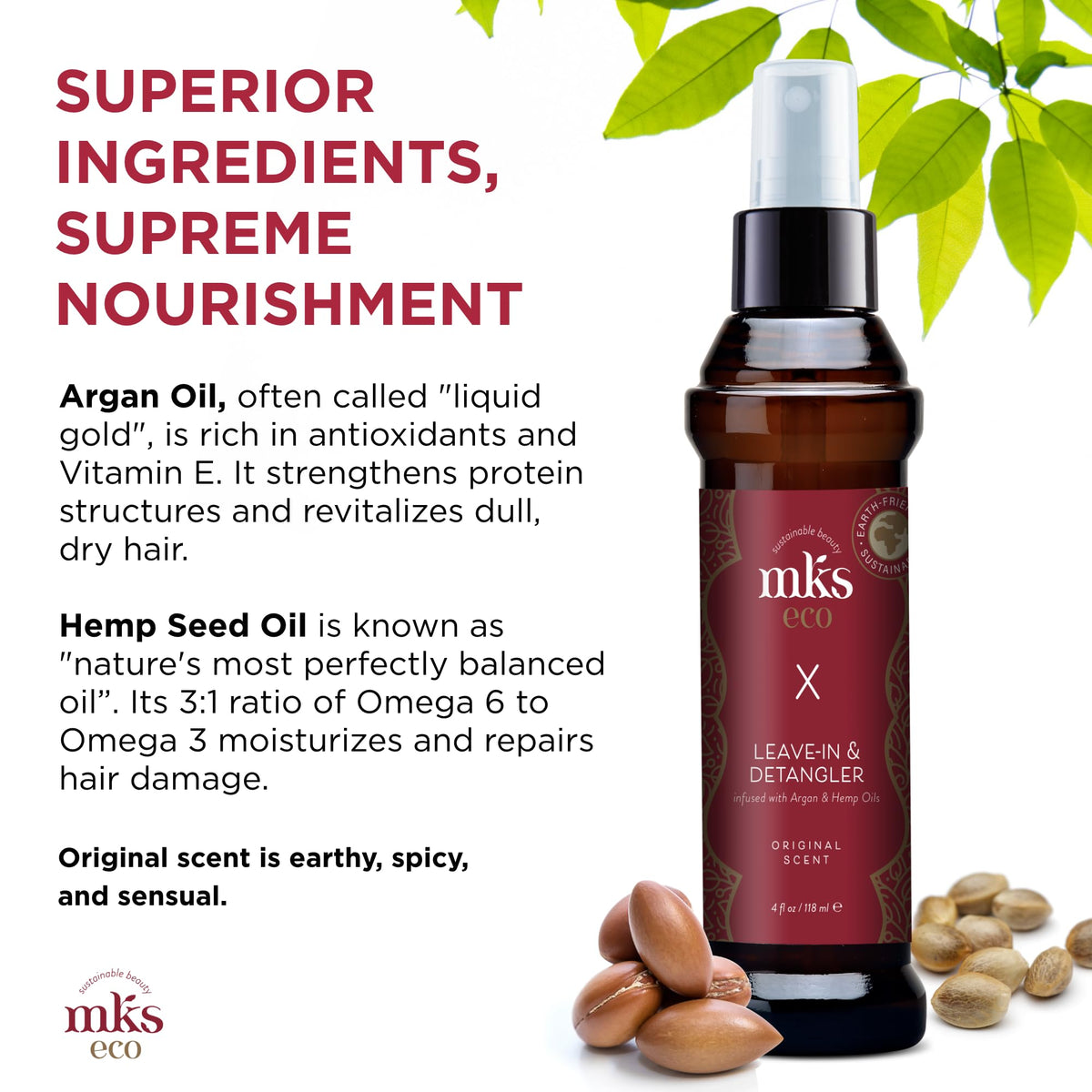 Earthly Body treatment applied in hand demonstrating even distribution benefit