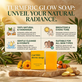 Earthly Derm soap texture detail highlighting smooth handmade feel and softness