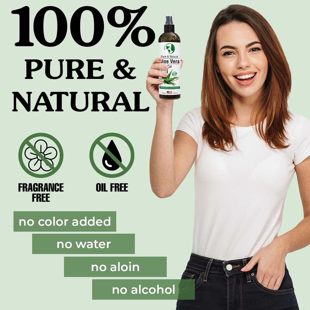 Earth's Daughter close-up gel texture highlighting smooth cold-pressed aloe for lightweight hydration