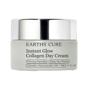 EarthsCure front jar view showing clean packaging and travel-friendly size benefit