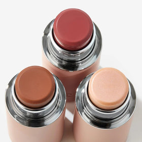 EarthsCure modeled at brunch showing quick application for polished look