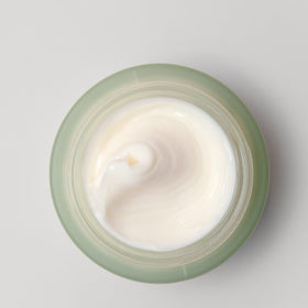 EarthsCure cream being dispensed to show amount and application