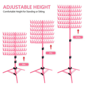 Eastdone side profile height adjusted demonstrating adjustable comfort levels