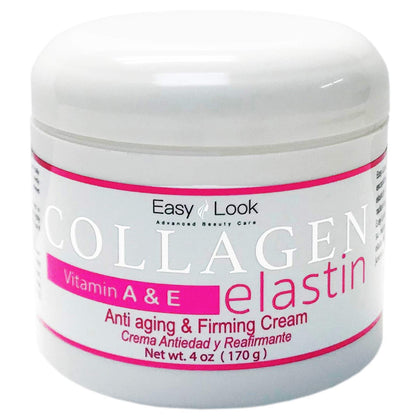 EASY LOOK front jar view showing product and firming benefits