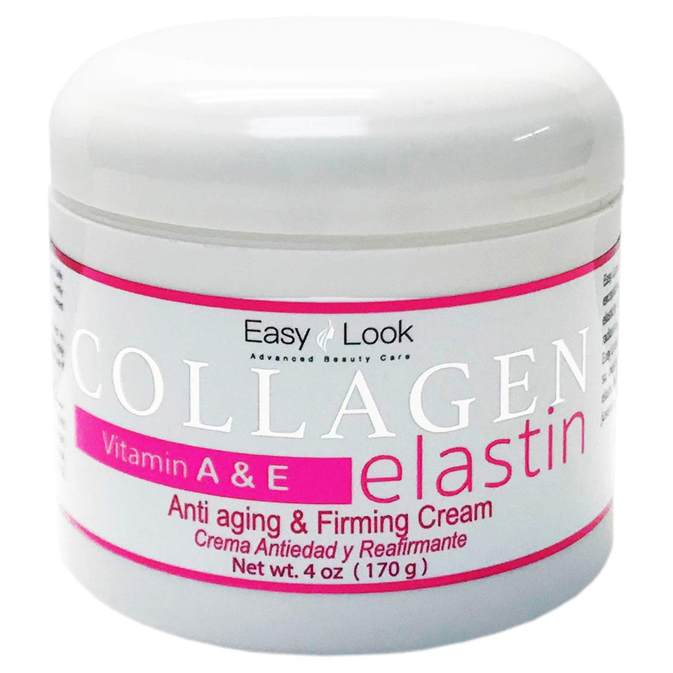EASY LOOK front jar view showing product and firming benefits