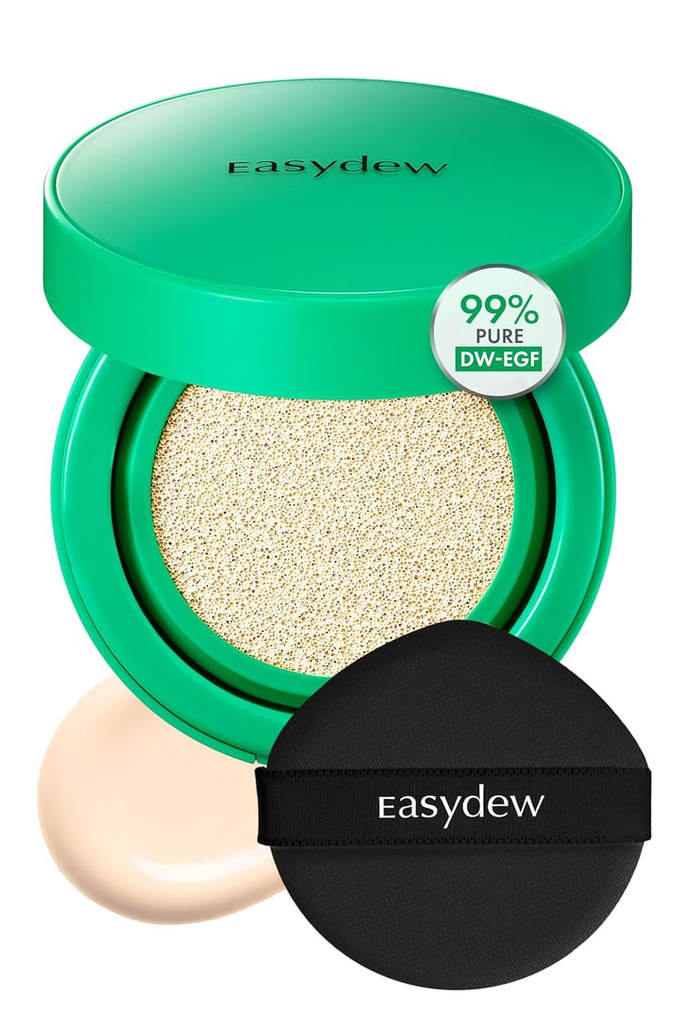 EASYDEW front compact closed showing sleek design and travel convenience