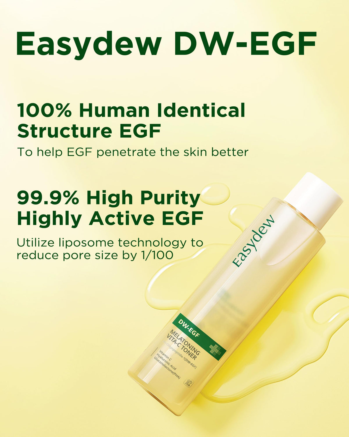 EASYDEW cotton-pad mini-mask use showing extra hydration benefit