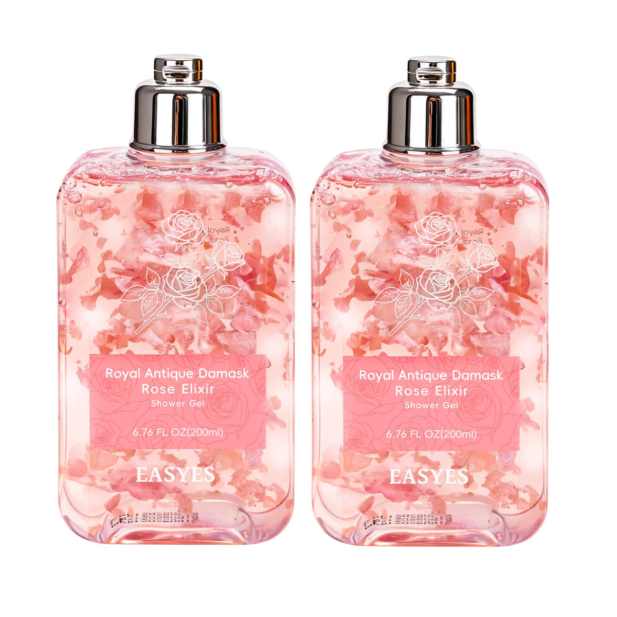Easyes front packaging showing floral bottle and benefits